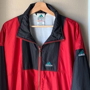 Mens Retro Adidas Windbreaker 